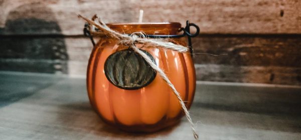 Pumpkin Scented Pumpkin Candle